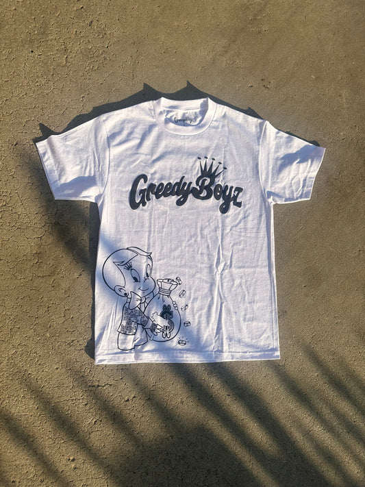 GreedyBoyz puff print T-shirt